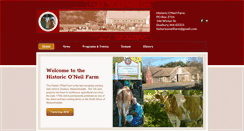 Desktop Screenshot of historiconeilfarm.org