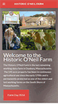 Mobile Screenshot of historiconeilfarm.org